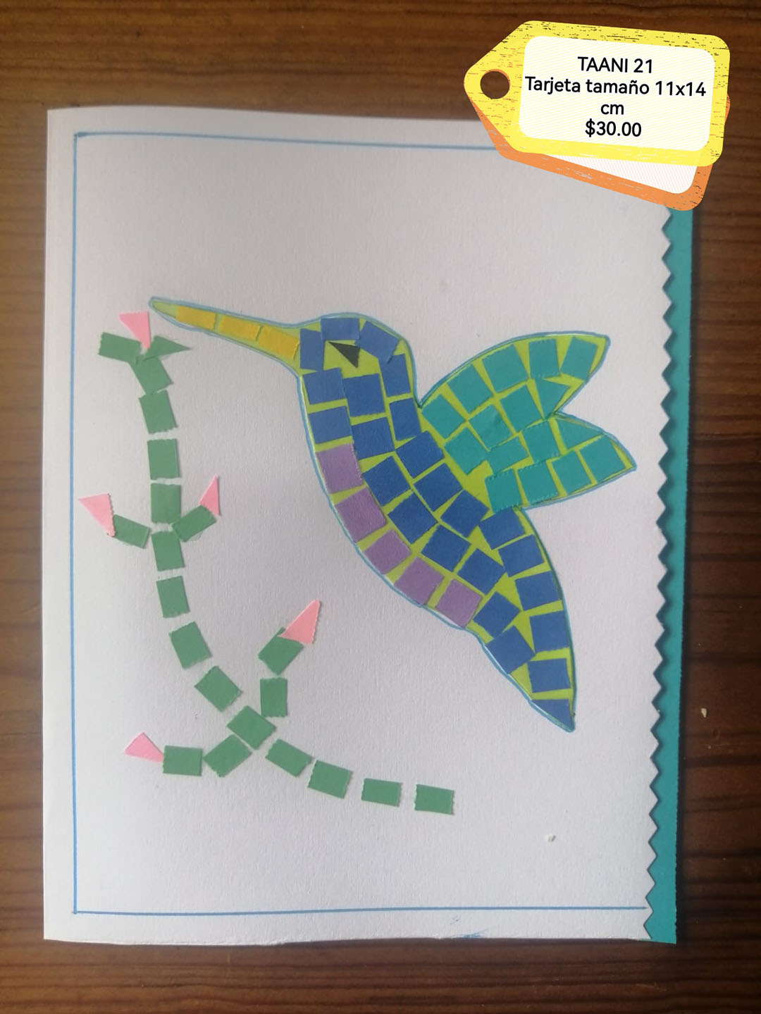 Tarjeta de animalito